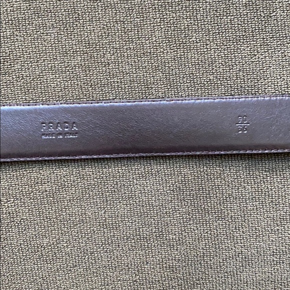 Men’s Prada leather belt - Picture 3 of 5